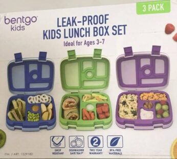 New Bentgo Kids Lunch Box Containers, 3-Pack