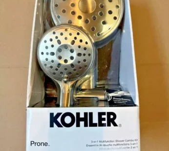 Kohler Prone Multifunction Shower Head 3-in-1- Brand new