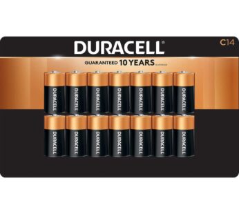 Duracell Alkaline C Batteries 14 Count