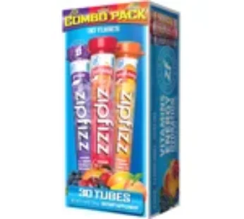 Zipfizz Multi-Vitamin Energy Hydration Drink Mix, Variety Pack, 30 Tubes