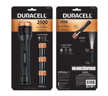 Duracell 2500L Flashlight High Intensity