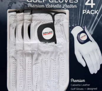 New-Kirkland Signature Leather Golf Glove 4-pack Extra Large size