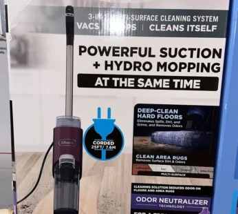 Shark HydroVac 3-in-1 Vacuum Mop and Self-Cleaning Corded System – New open box