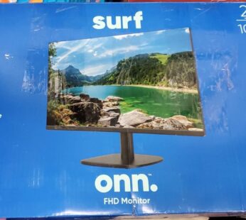 Onn 100002480 22 Inch 1920×1080 HDMI VGA 100hz 6.5ms HD LCD Monitor – New in Box