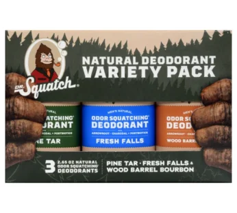 New Dr. Squatch Natural Deodorant for Men – Odor-Squatching Men’s Deodorant