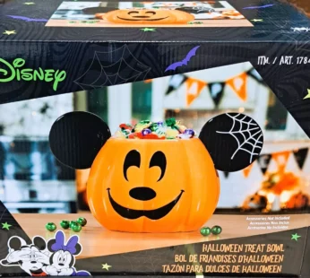 Disney Mickey Mouse Halloween Candy Treat Bowl – New