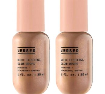 Versed Mood Lighting Glow Drops, 1 fl oz, 2-pack