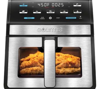 Gourmia 8 Quart Digital Air Fryer with Advanced Touch Control, Like New