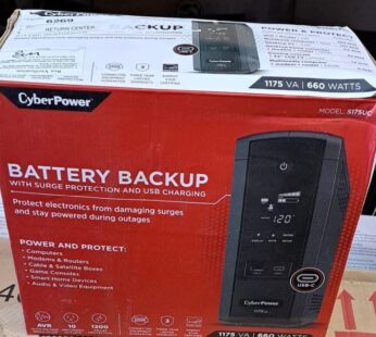 Like New CyberPower S175UC 1175VA Battery Backup with Surge Protection – BN