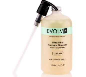 New EVOLVh UltraShine Moisture Shampoo, 33.8 fl oz