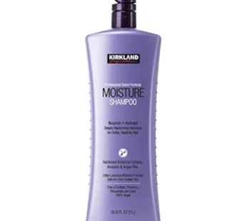 New Kirkland Signature Moisture Shampoo, 33.8 fl oz, 1-count – New Open Box