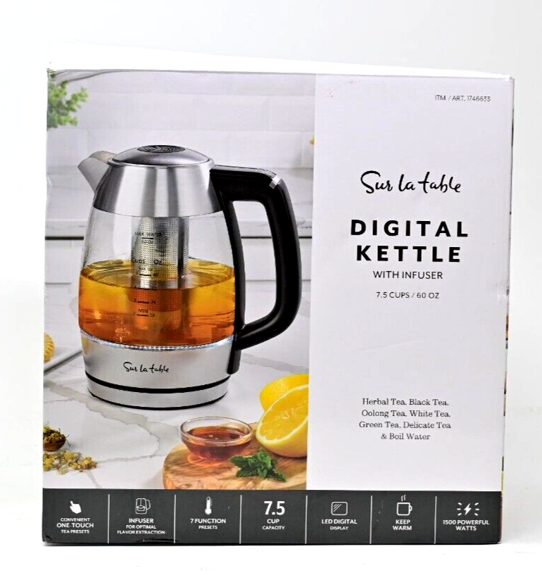 Sur La Table Digital Kettle with Infuser