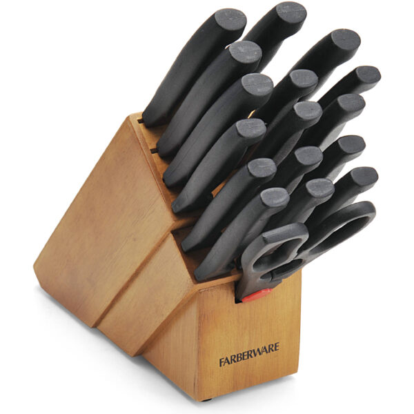 Faberware 18-pc. Knife Block Set