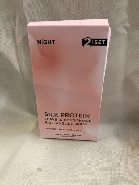 Night Silk Protein Leave-in Conditioner and Detangler Spray, 2-pack - Image 2