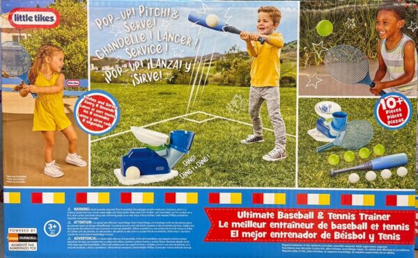2-in-1 Pop 'N Pitch Trainer, Outdoor Sports Experience, Boys and Girls Ages 3+ - Image 2