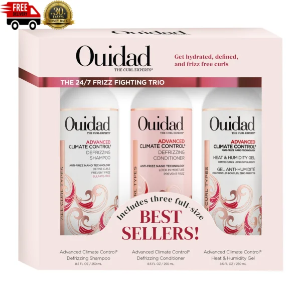 Ouidad Advanced Climate Control Set, Cruelty-free, 8.5 Oz