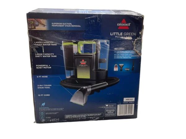 BISSELL Little Green Portable Carpet Cleaner - Image 2