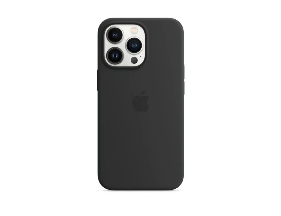 Apple iPhone 13 Pro Max Silicone Case With MagSafe Midnight