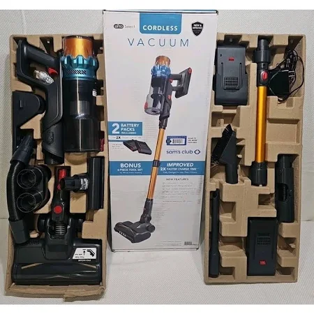 ePro Select EV2911RT Cordless Stick Vacuum with 2 Batteries, 6 Tools