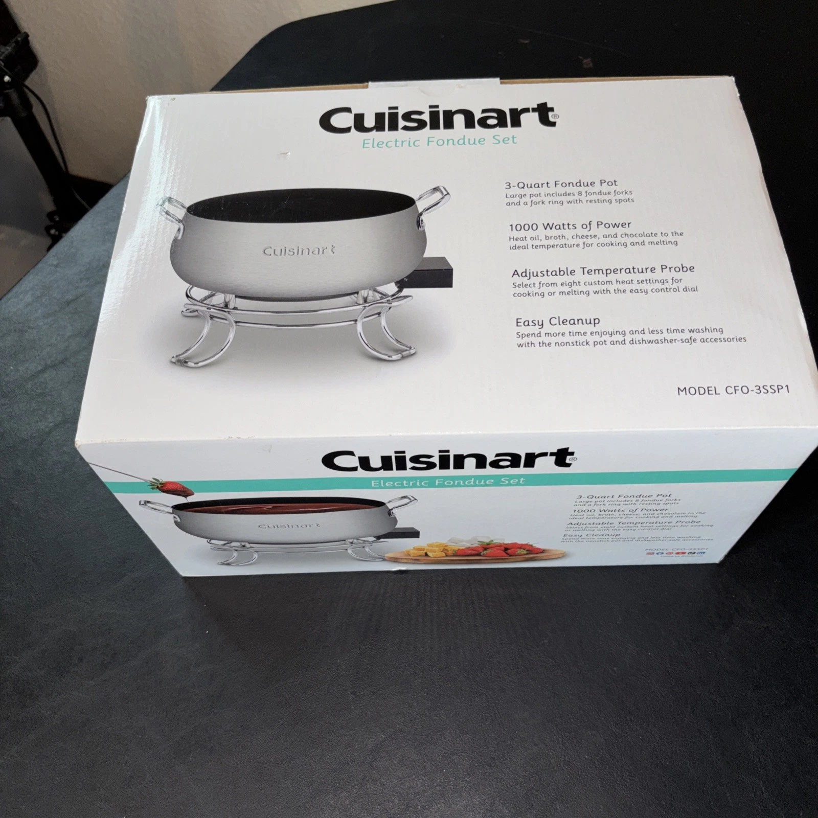CUISINART ELECTRIC FONDUE 3 QUART POT - Image 7