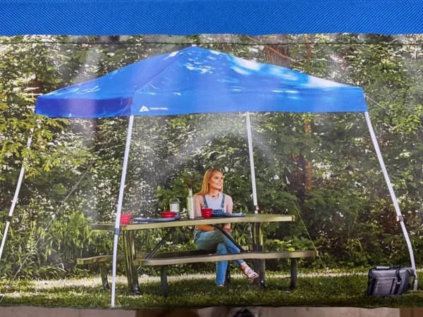 Ozark Trail 10  X 10  Instant Straight Leg Canopy for Camping - Image 4