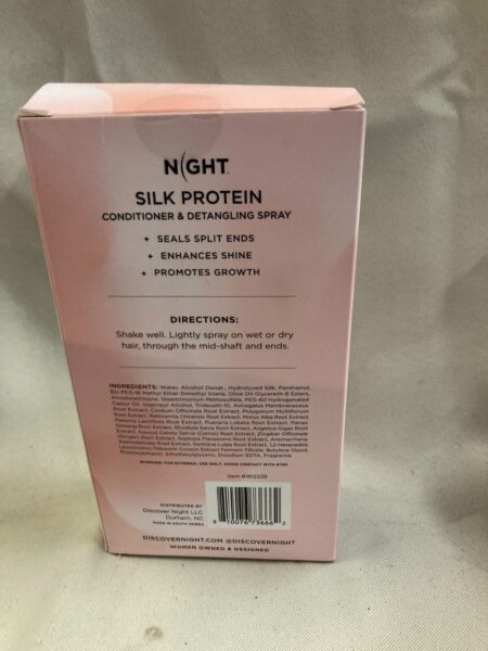 Night Silk Protein Leave-in Conditioner and Detangler Spray, 2-pack - Image 3