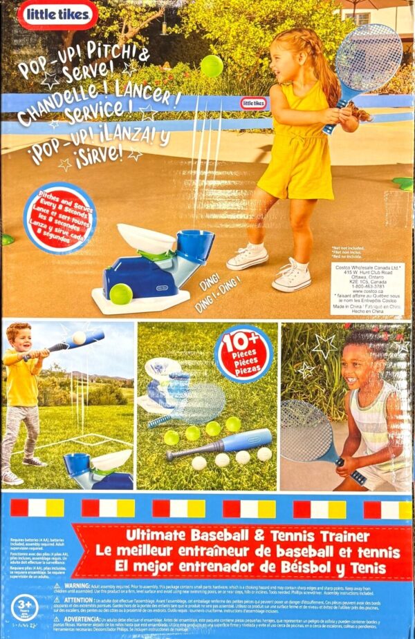 2-in-1 Pop 'N Pitch Trainer, Outdoor Sports Experience, Boys and Girls Ages 3+ - Image 3