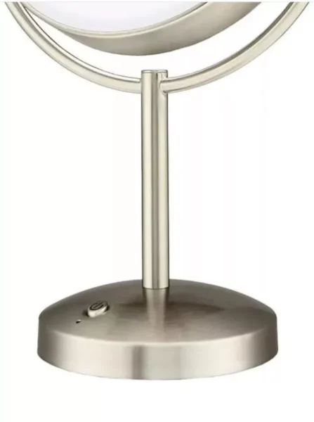 Conair LED Double-Sided 1x/10x Vanity Mirror - Rounded - Image 3