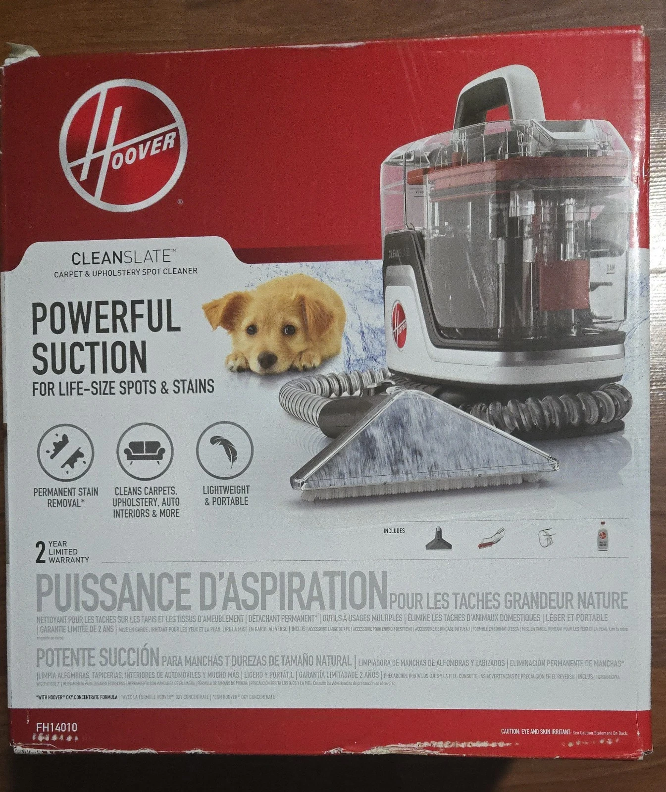 Hoover FH14010 CleanSlate Portable Carpet and Upholstery Pet Spot Cleaner