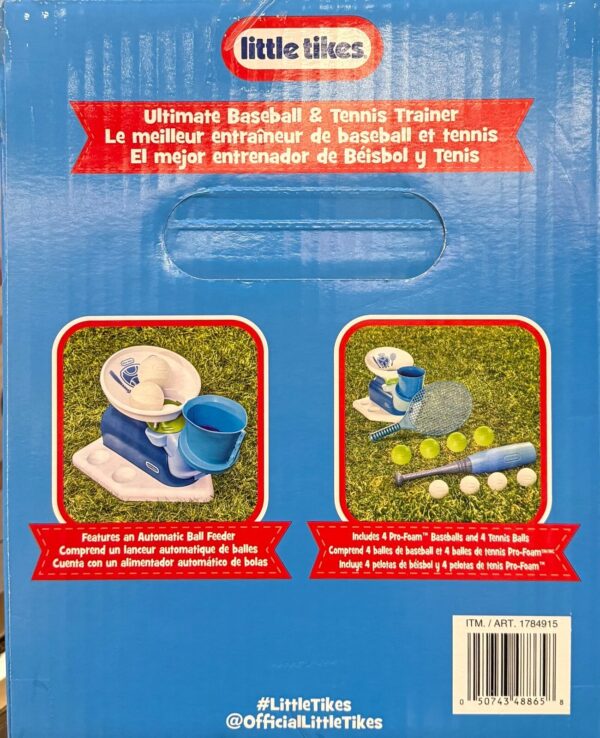 2-in-1 Pop 'N Pitch Trainer, Outdoor Sports Experience, Boys and Girls Ages 3+ - Image 4