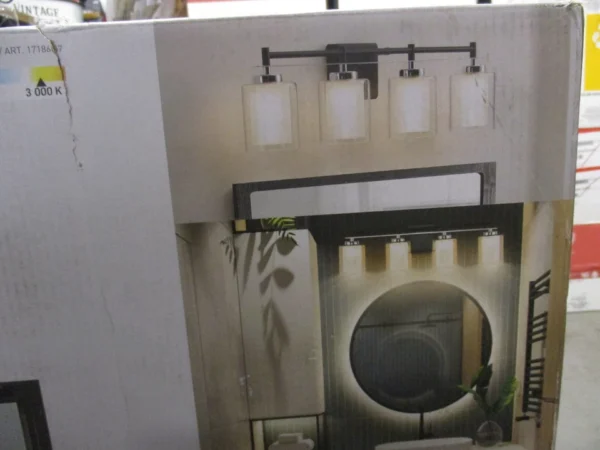 Lennon 4-Light Bathroom Vanity Fixture - Image 4