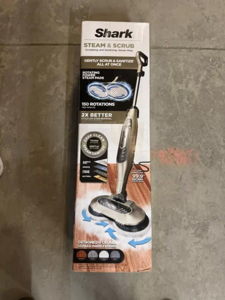 Shark S7005 Steam & Scrub All-in-One Scrubbing and Sanitizing Hard Floor Steam Mop - Image 3
