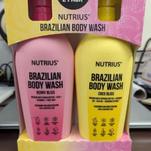 Nutrius Brazilian Body Wash Coco Berry Bliss