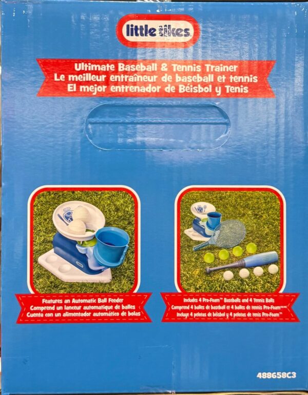 2-in-1 Pop 'N Pitch Trainer, Outdoor Sports Experience, Boys and Girls Ages 3+ - Image 5