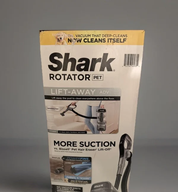 Shark Rotator Lift-Away ADV Upright Vacuum with DuoClean PowerFins and Self-Cleaning Brushroll LA500