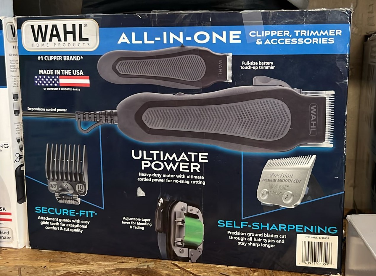 Wahl Deluxe All-in-One Groomer Shaver Corded ClipperCordless Trimmer