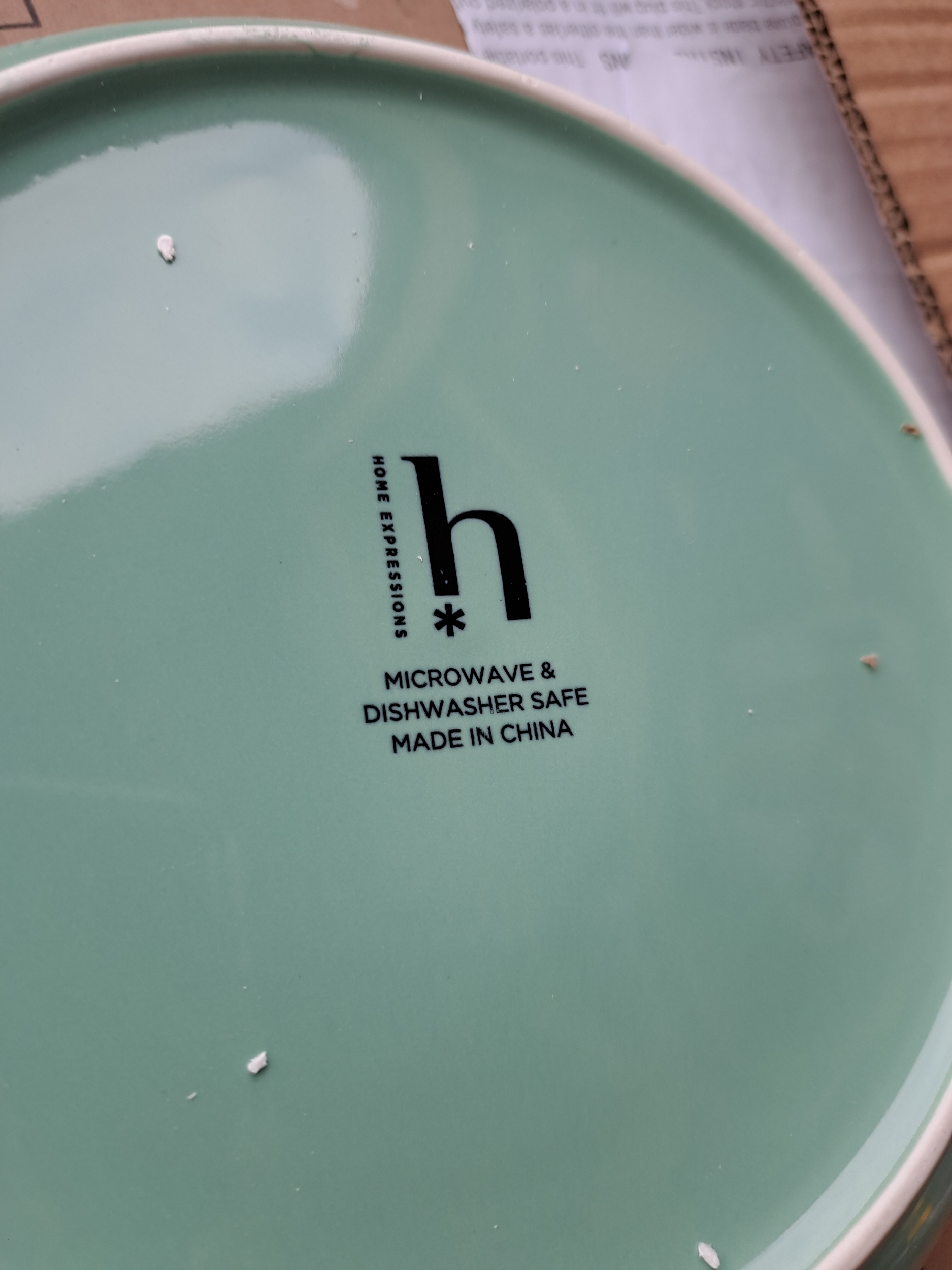 Tabletops Gallery 8pc Ceramic Set Aqua Green