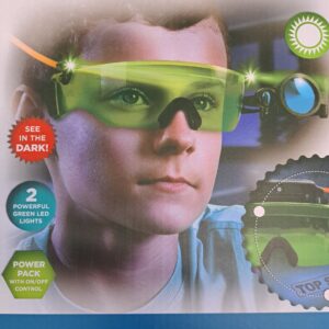 Discovery Kids Night Vision Spy Goggles Toy, One Size, Green