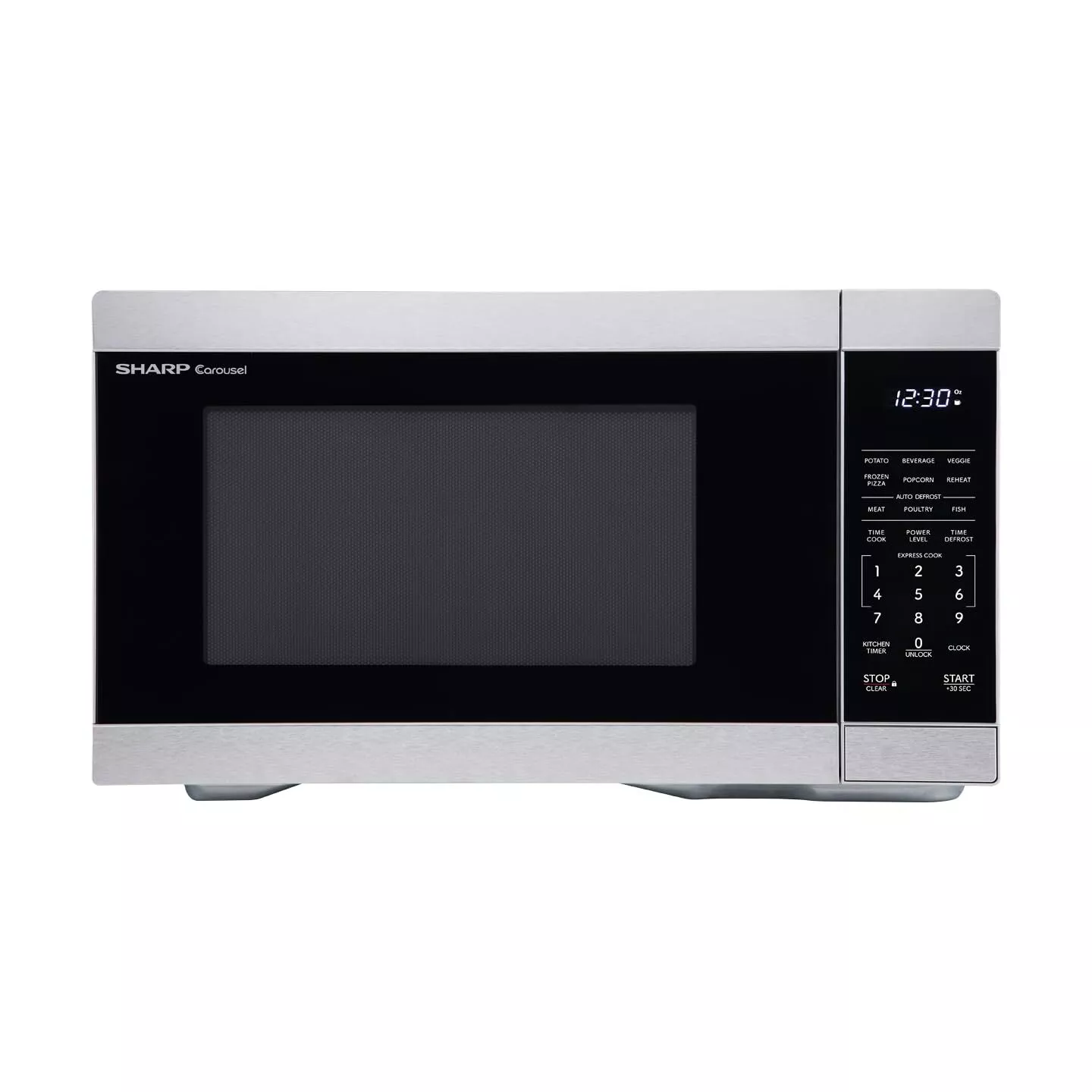 Sharp ZSMC1162KS Oven with Removable 12.4" Carousel Turntable, 1.1 CuFt. (Stainless Steel) - Image 2