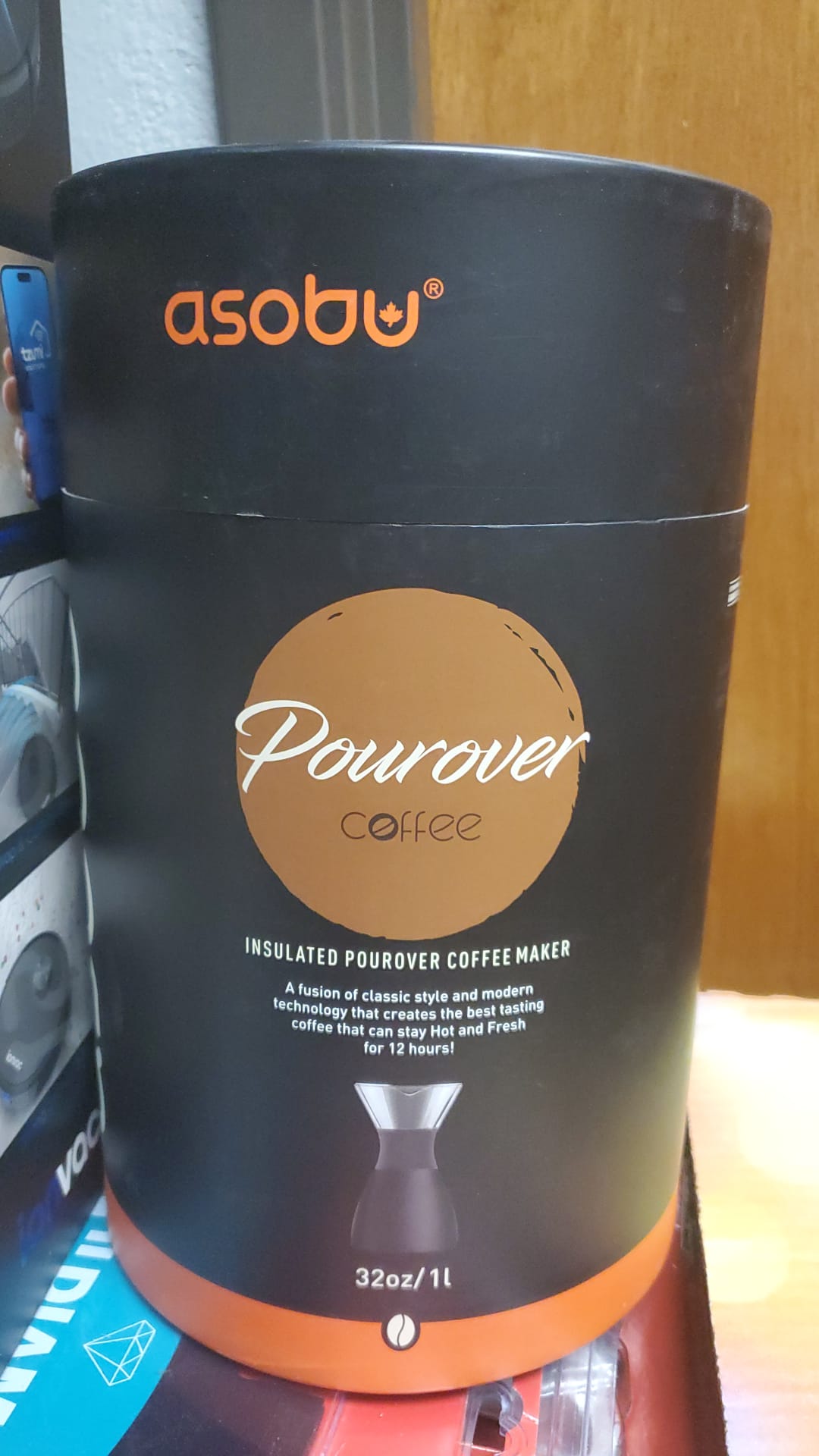 asobu Insulated Pour Over Coffee Maker (32 oz.)