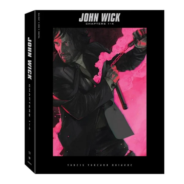 Lionsgate Home Entertainment John Wick Chapter 1-4 (Blu-ray + Digital Copy + Gift with Purchase)