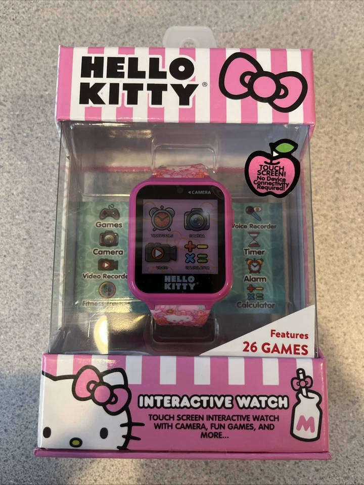 Hello Kitty Girls Multi-Function Multicolor Smart Watch Hk4152jc - NO COLOR ONE SIZE