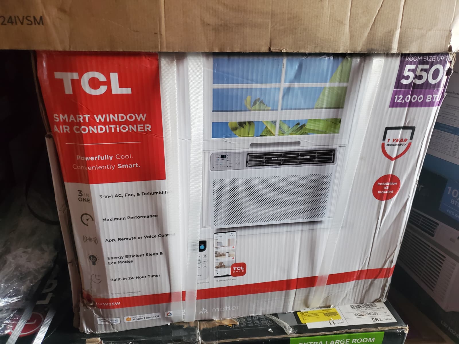 TCL H10W4MW 10000 BTU Q-Series Smart Inverter Window AC - Image 3