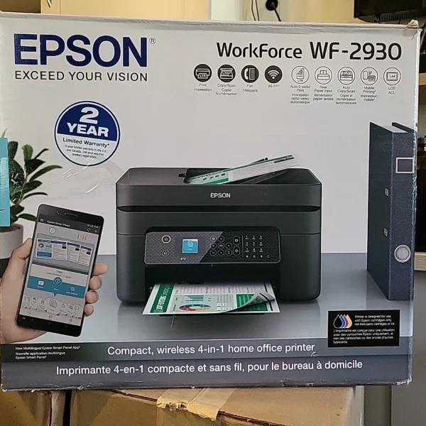 Epson C11CK63201-C Workforce WF-2930 Wireless All-in-One Printer - Demo Model