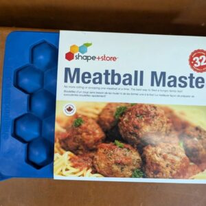 Shape + Store Meatball Master, Blue