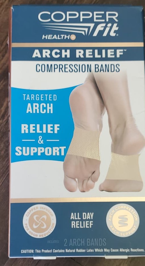 Copper Fit Arch Relief Compression Bands