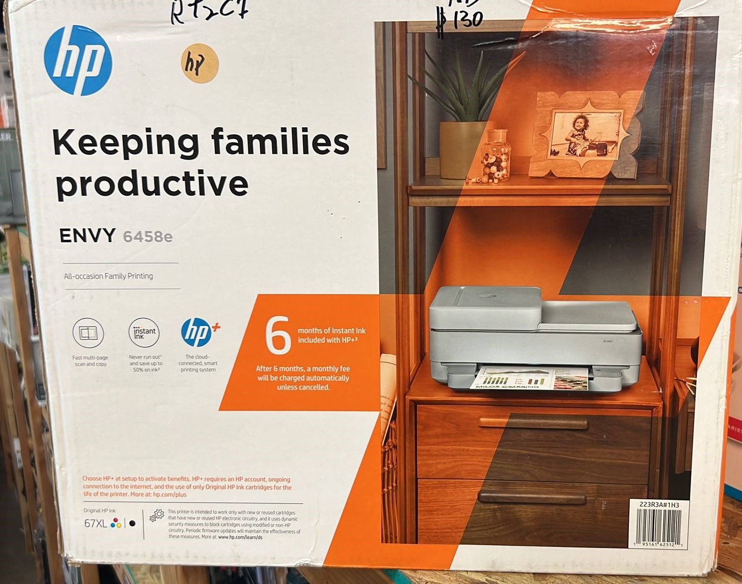 HP ENVY 6458e All-in-One Wireless Color Inkjet Photo Printer
