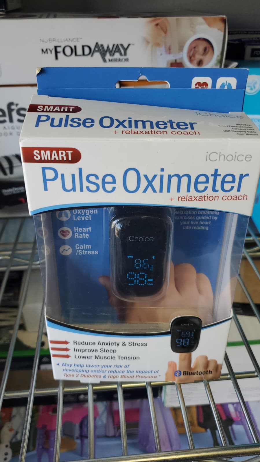 iChoice Smart Pulse Oximeter with Relaxation Coach