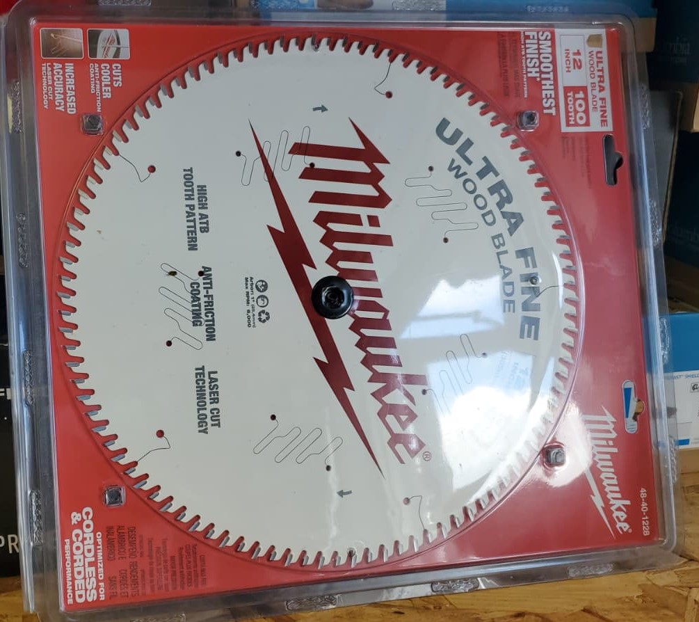 Milwaukee 12-inch 100-tooth Ultra Fine Finish Circular Saw Blade