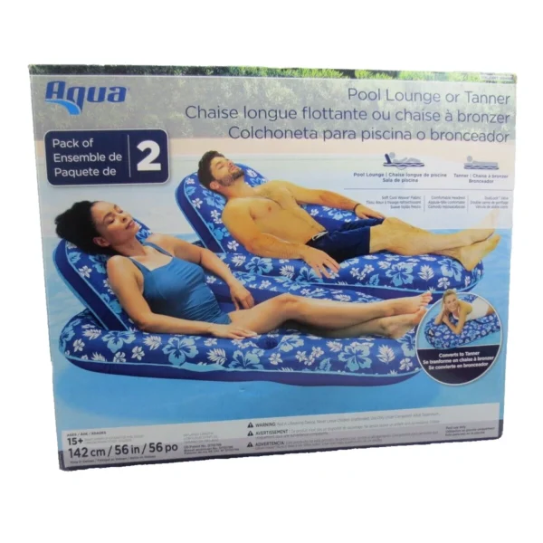 Aqua 2-In-1 Pool Lounge